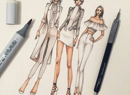 Fashion sketching