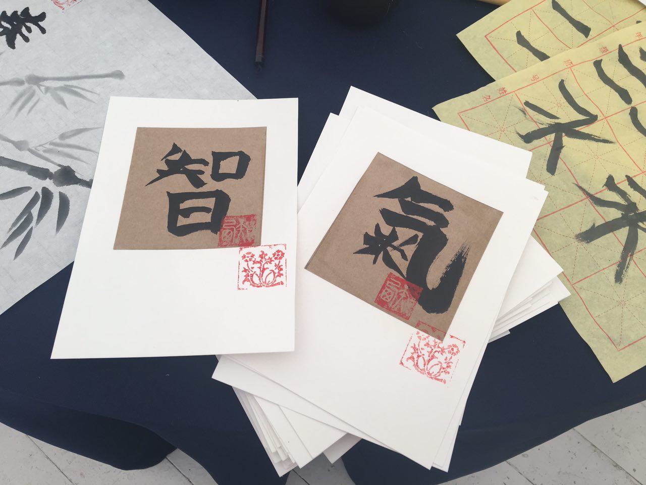 Мастер-класс по каллиграфии, японской живописи, иероглифам