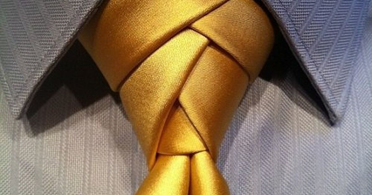 способы завязывания галстука